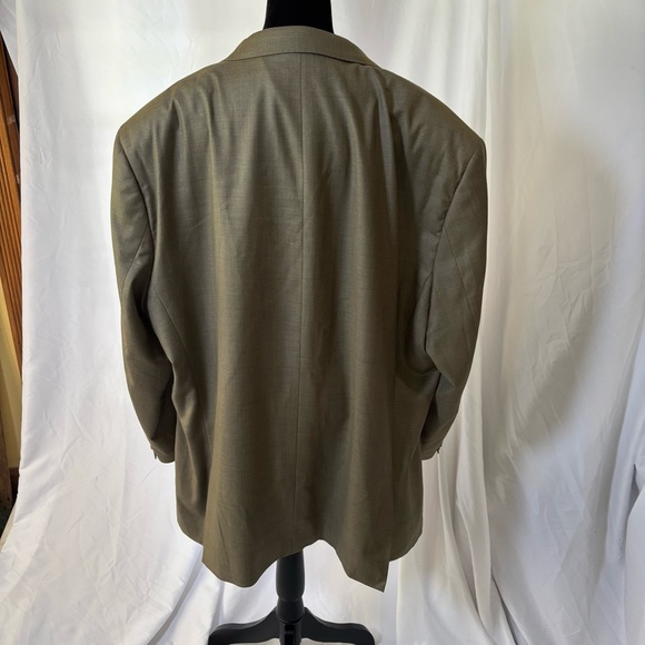 RARE Earvin Magic Johnson Men's Tan Blazer‎ Size 52R - Picture 3 of 9